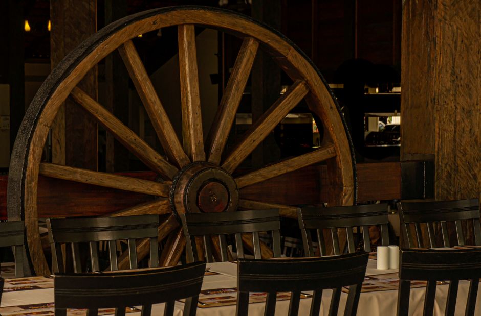 Exterior and dining ambience at The Buccaneer